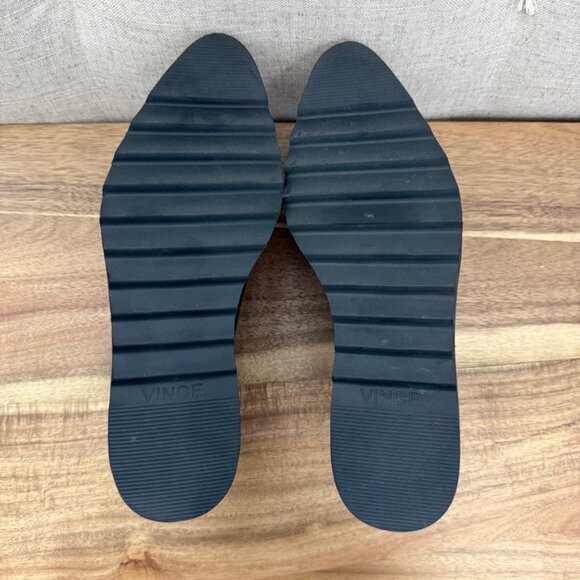 Vince leather Platform Pointed Loafer - Picture 9 of 12